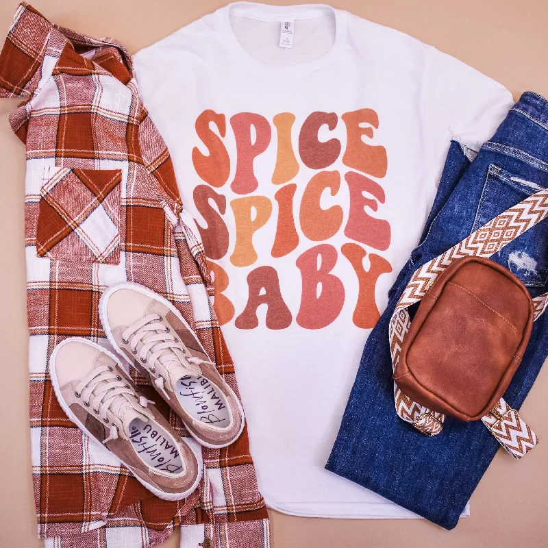 Women's Cutout T-Shirts-Spice Spice Baby Graphic Tee