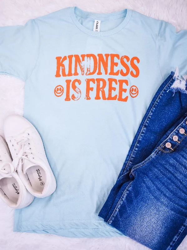 Women's Graphic Tees-Kindness Is Free Graphic Tee