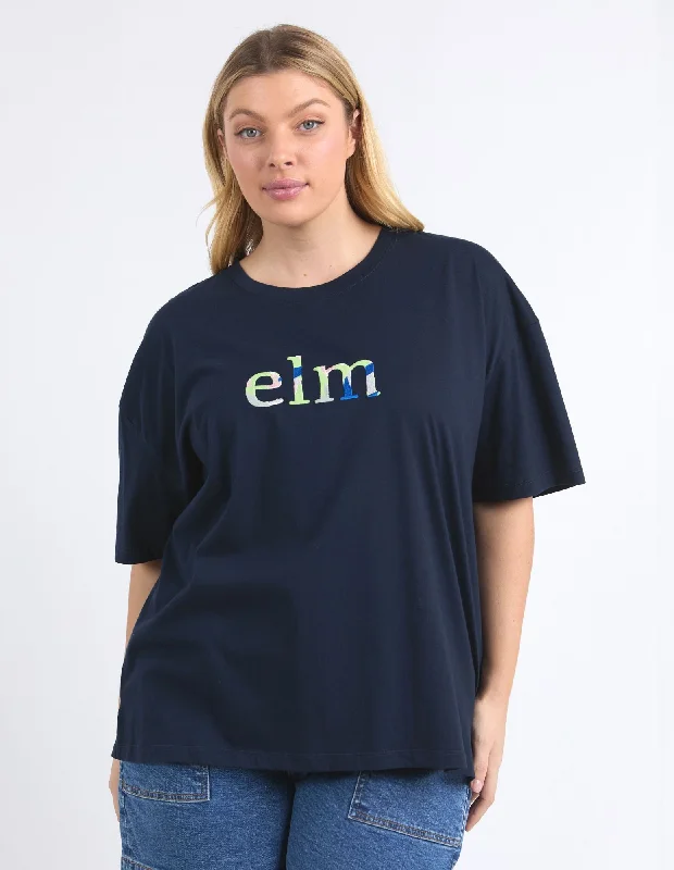 Women's Muscle Fit T-Shirts-Elm Coterie Tee