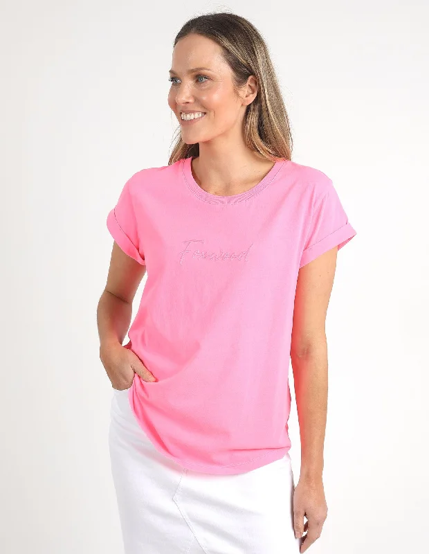 Women's Slouchy T-Shirts-Foxwood Signature Tee