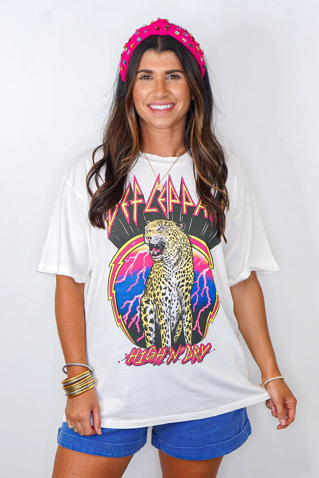 Women's Boxy T-Shirts-Daydreamer Def Leppard Tee