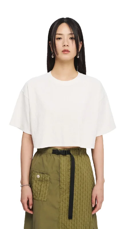 Women's Soft T-Shirts-Cropped Tee