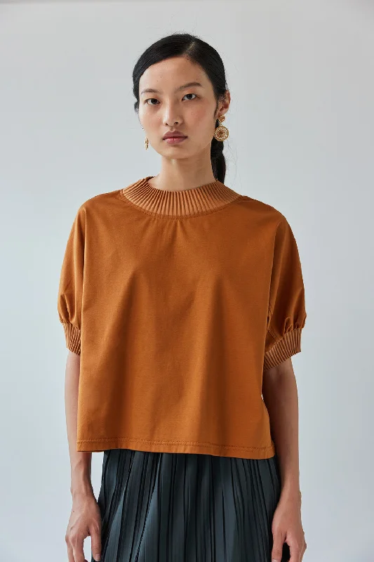 Women's Scalloped Hem T-Shirts-JOCKEY TEE