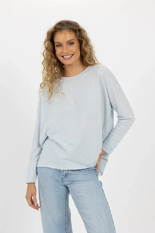 Women's Activewear T-Shirts-Humidity Dippy L/S Tee