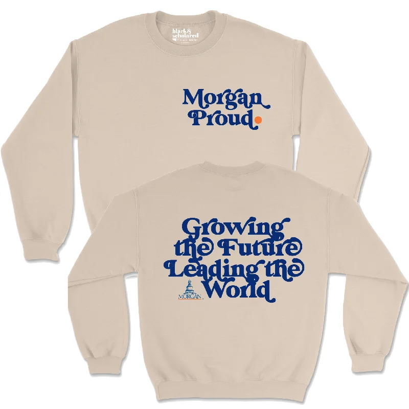 Women's Twist Knot Sweatshirts-Morgan Proud Sweatshirt