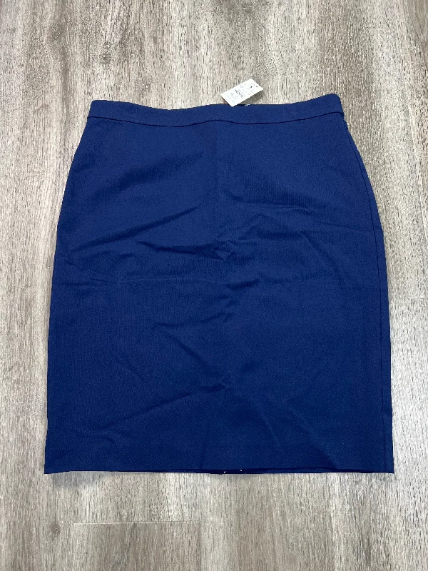 Women's Metallic Ruffle Skirts-Skirt Mini & Short By J. Crew In Blue, Size: L