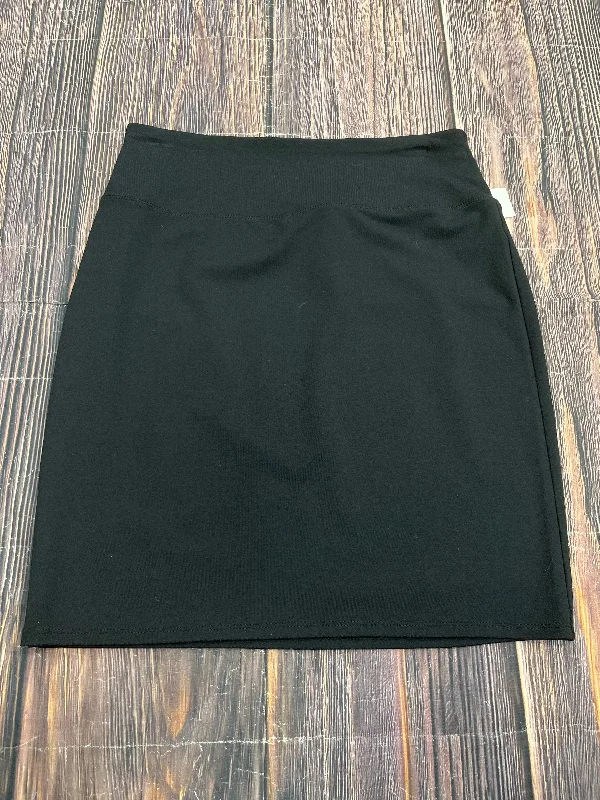 Women's A-Line Skirts-Skirt Mini & Short By J. Jill In Black, Size: Xs