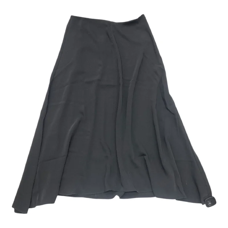 Women's Insulated Ruffle Skirts-Skirt Maxi By Madewell In Black, Size: 4