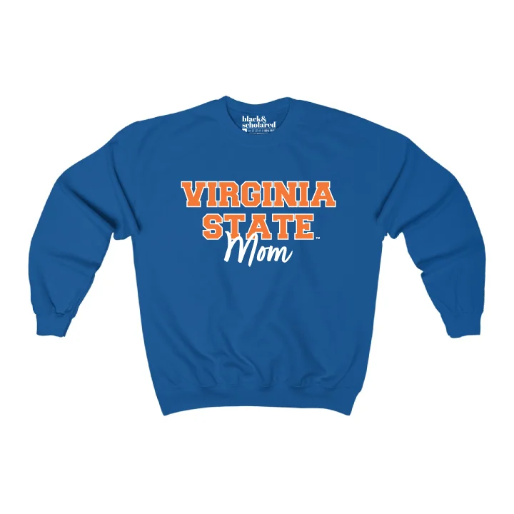 Women's Striped Sweatshirts-Virginia State™ Mom Sweatshirt