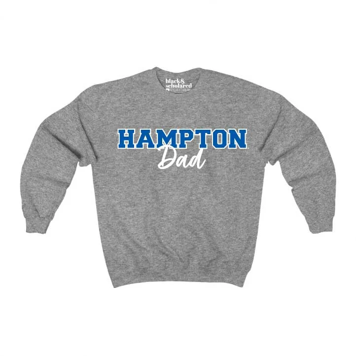 Women's Straight Fit Sweatshirts-Hampton™ Dad Sweatshirt