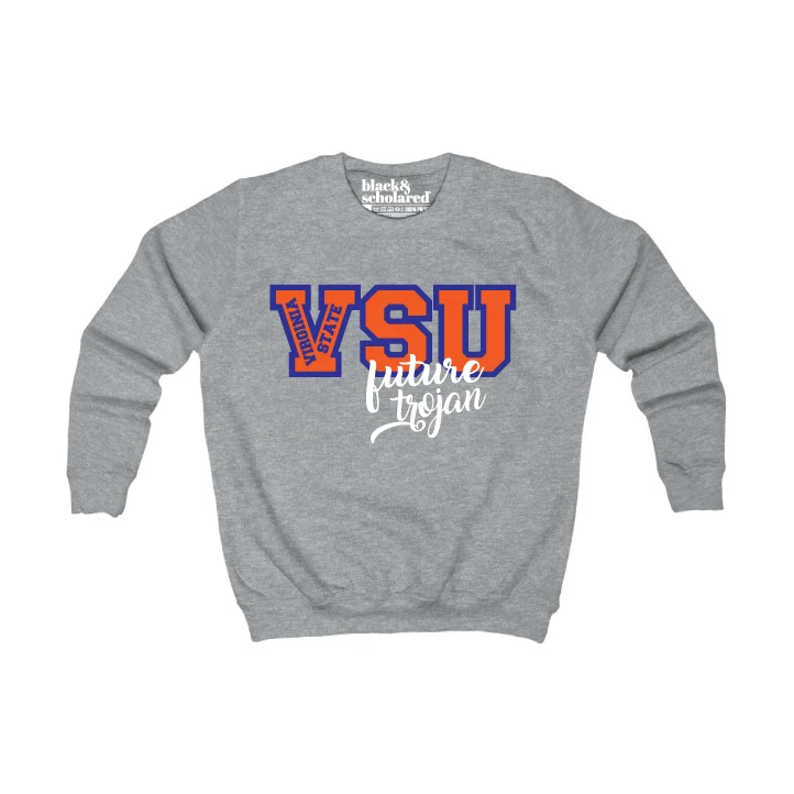 Women's Streetwear Sweatshirts-Virginia State University™ (VSU) Future Trojan Sweatshirt