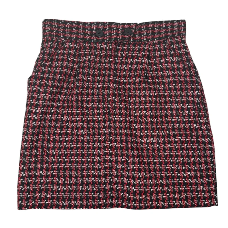 Women's Waterproof A-Line Skirts-Tweed Mini Skirt Designer By Diane Von Furstenberg In Multi-colored, Size: 8