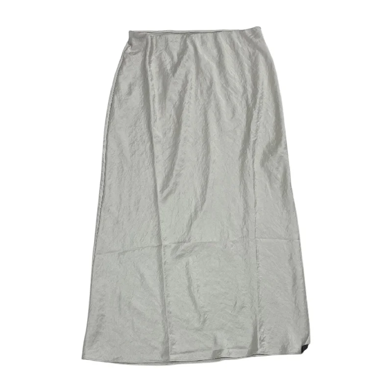 Women's Fleece A-Line Skirts-Skirt Maxi By Madewell In Grey, Size: S