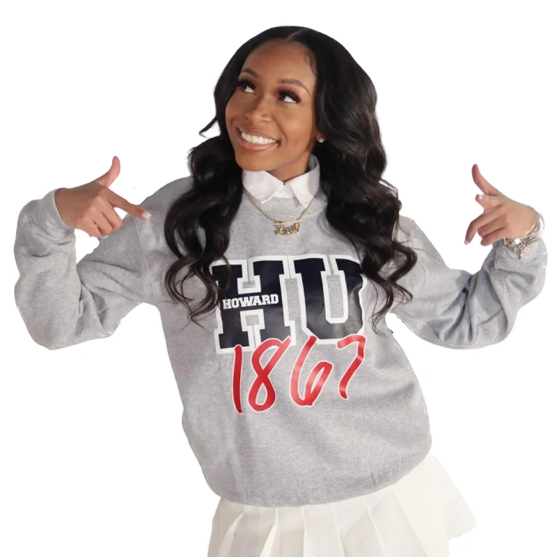 Women's Split Sleeve Sweatshirts-Howard™ HU 1867 Sweatshirt