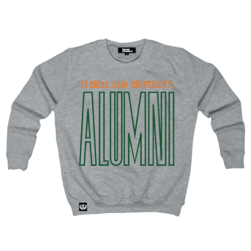 Women's Abstract Sweatshirts-Florida A&M University™ Large Font Alumni Sweatshirt