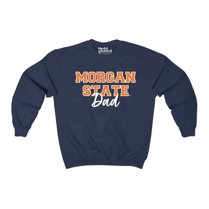 Women's Smocked Sweatshirts-Morgan State™ Dad Sweatshirt