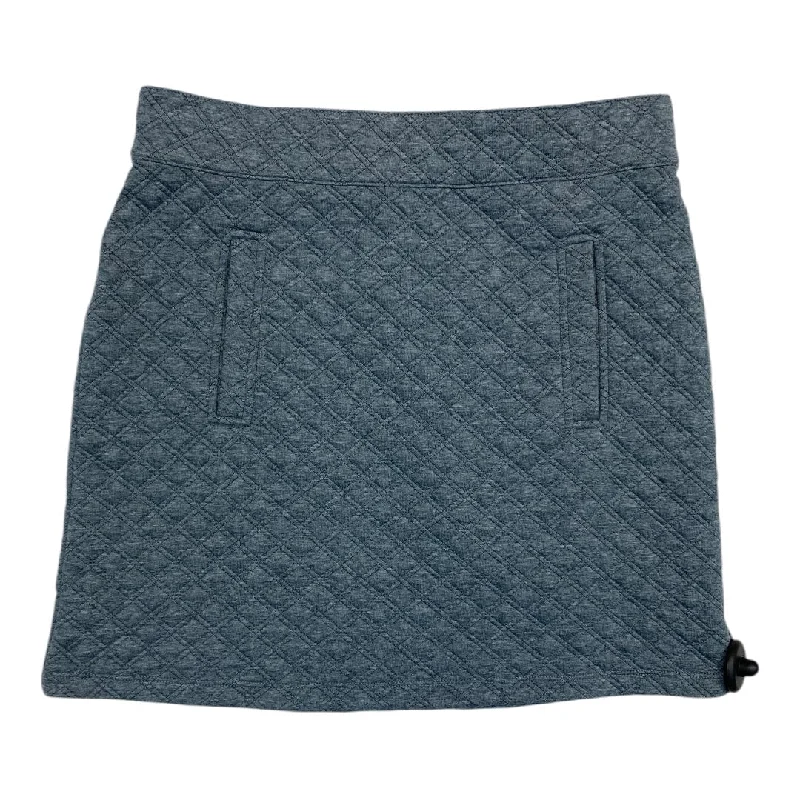 Women's Insulated Denim Skirts-Skirt Mini & Short By Loft In Grey, Size: S