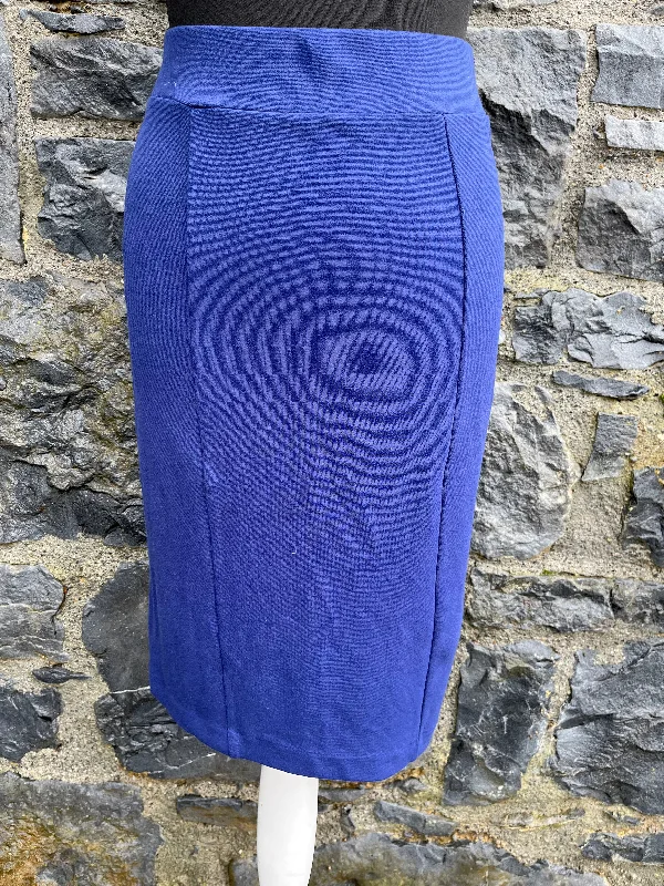 Women's Evening Skirts-Blue pencil skirt uk 8