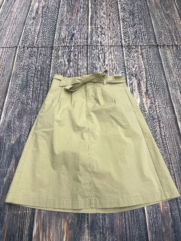 Women's Waterproof Denim Skirts-Skirt Midi By J. Crew In Brown, Size: 2