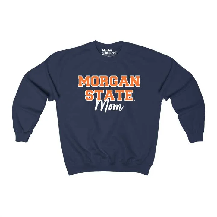 Women's Slit Sleeve Sweatshirts-Morgan State™ Mom Sweatshirt