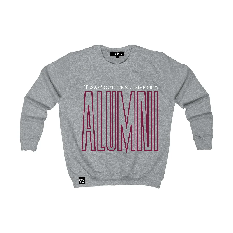 Women's Velvet Sweatshirts-Texas Southern University Alumni Sweatshirt