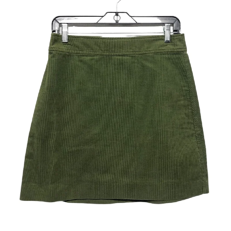 Women's Textured Pleated Skirts-Skirt Mini & Short By J. Crew In Green, Size: 2