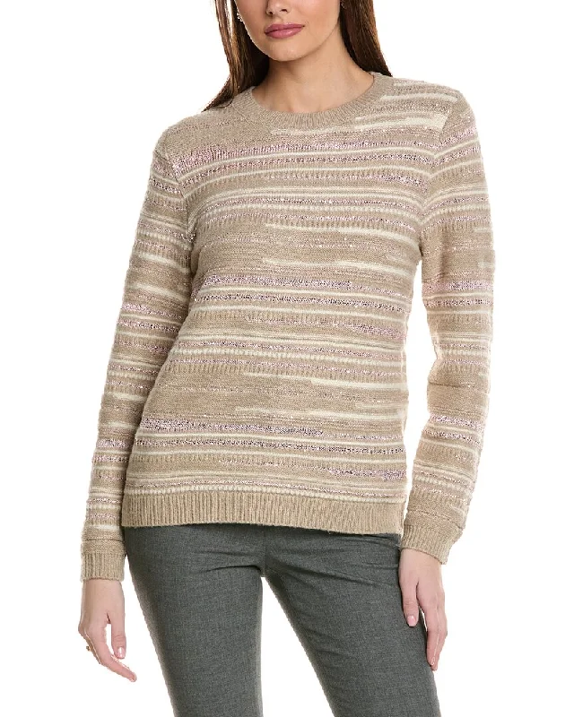 Women's Long Sleeve Pullovers-Anne Klein Pullover