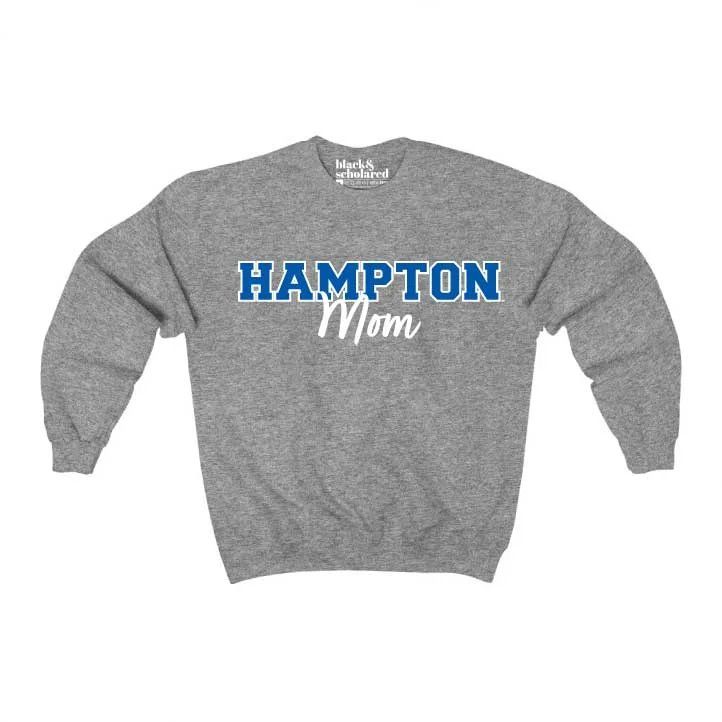 Women's Stone Wash Sweatshirts-Hampton™ Mom Sweatshirt