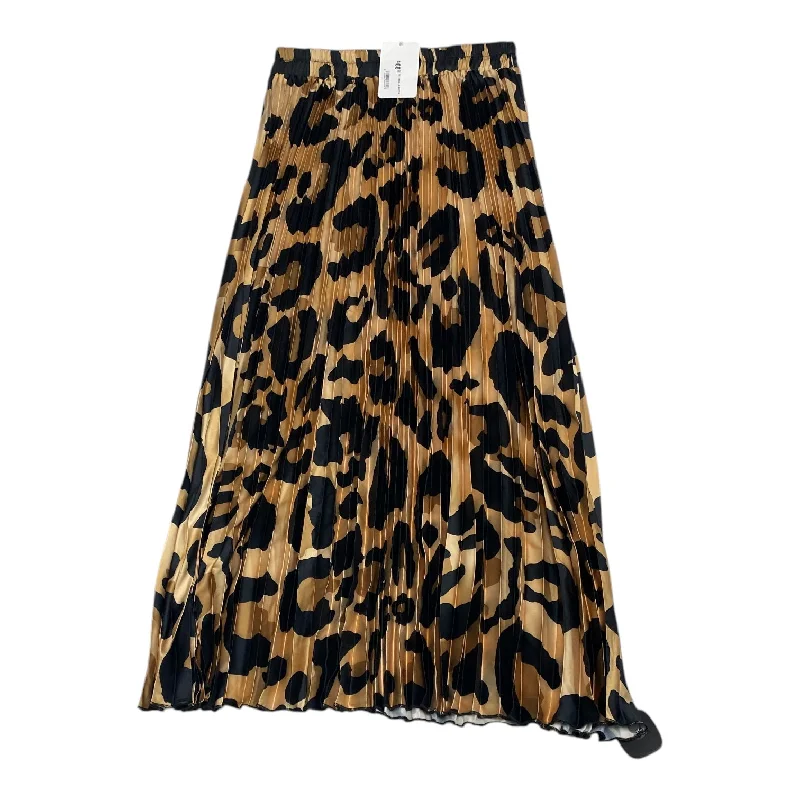 Women's Plaid Skirts-Skirt Maxi By Ellison In Animal Print, Size: S