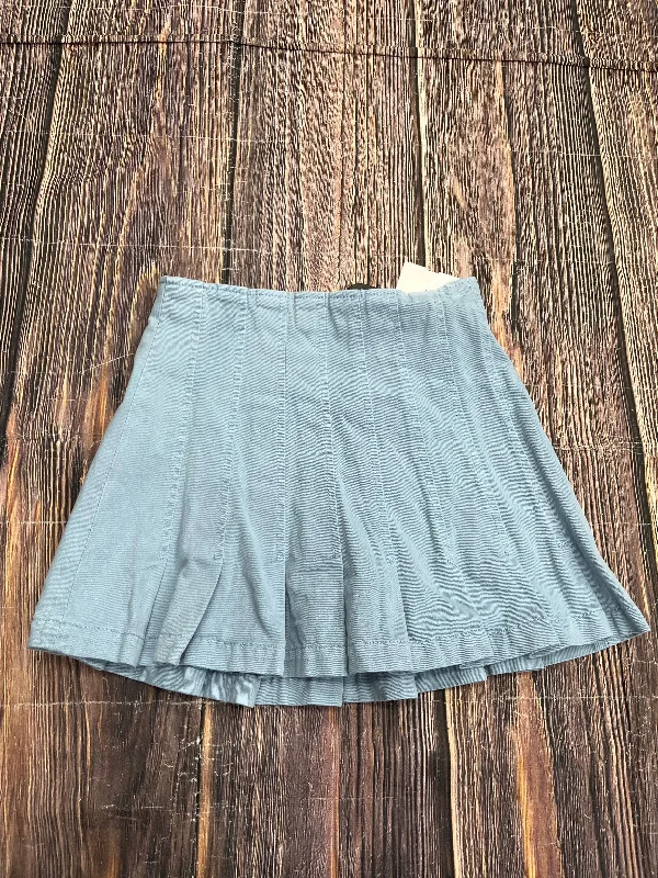 Women's Fringe Skirts-Skirt Mini & Short By Free People In Blue, Size: Xs