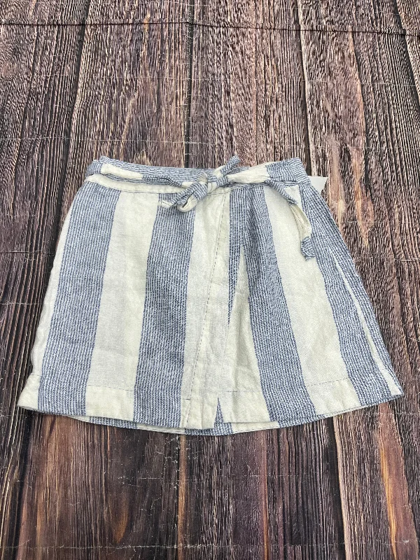 Women's Glitter Denim Skirts-Skirt Mini & Short By Free People In White, Size: 2