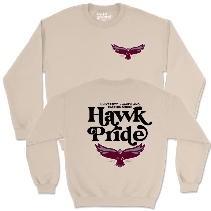 Women's Applique Sweatshirts-UMES™ Hawk Pride Sweatshirt