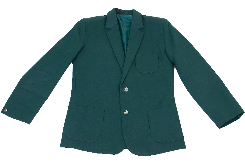 Women's Edgy Blazers-Gents Plain Blazer - Bottle