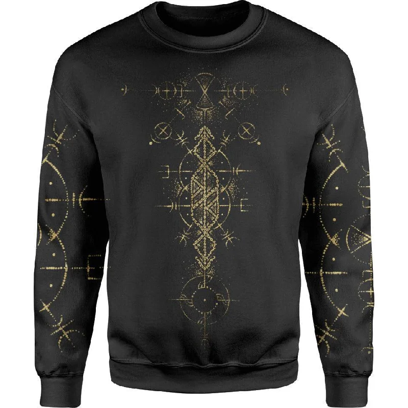 Women's Workout Pullovers-Runes of Thor Sweater