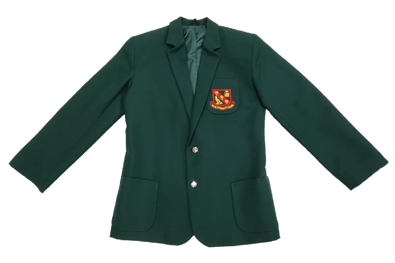 Women's Dress Up Blazers-Gents Emb Blazer - Glenwood High School