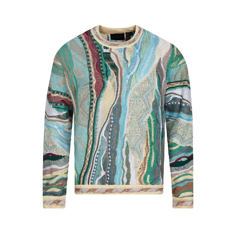 Women's Metallic Pencil Pullovers-New - COOGI Sydney Crew