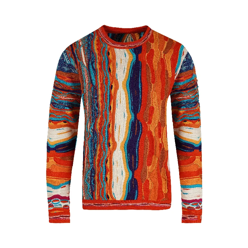 Women's Sequin Denim Pullovers-COOGI Birdsville Crewneck