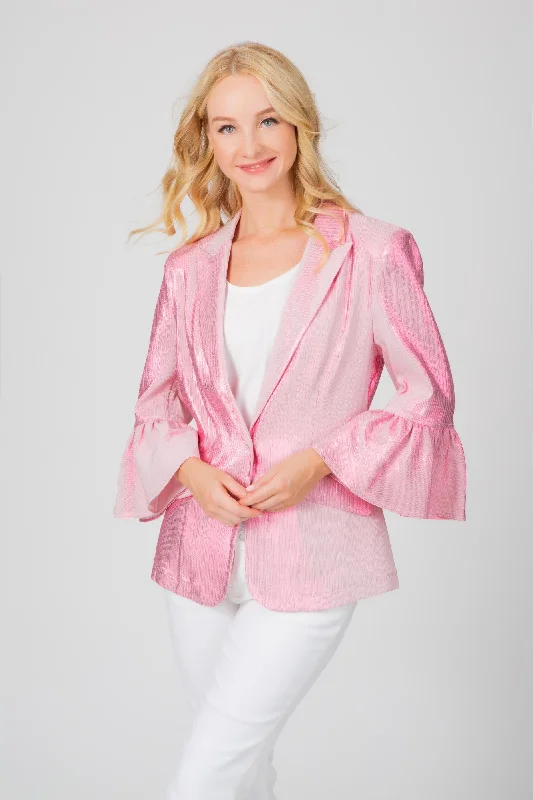 Women's Country Blazers-Shimmering Luster Blazer