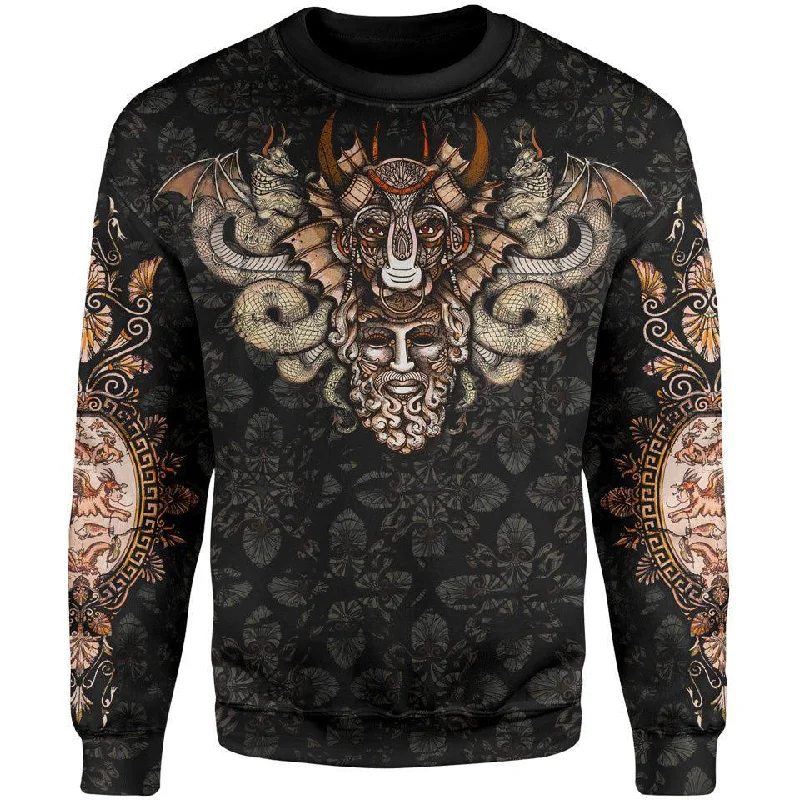 Women's Silk Pencil Pullovers-Ophiotaurus Sweater