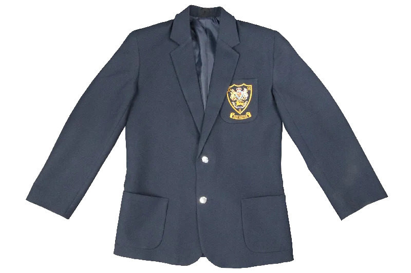 Women's Dress Down Blazers-Gents Emb Blazer - Durban High School Navy