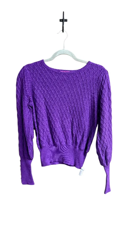 Top Long Sleeve Designer By Lilly Pulitzer In Purple, Size: S