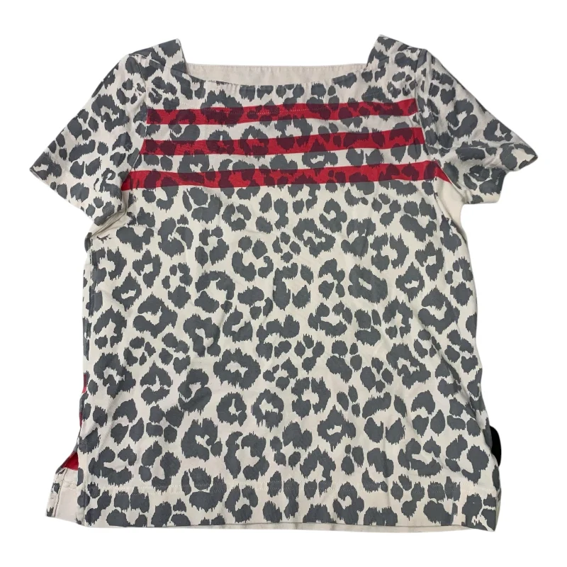 Top Short Sleeve Designer By Marc By Marc Jacobs In Animal Print, Size: Xs