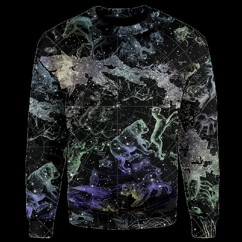 Women's Quick-Dry Pullovers-Constellations Sweater