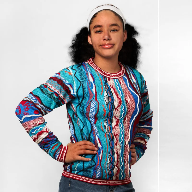 Women's Quick-Dry Pullovers-COOGI Cascade Crewneck Kids