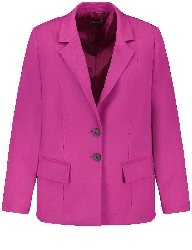 Women's Knit Blazers-Elegant Blazer