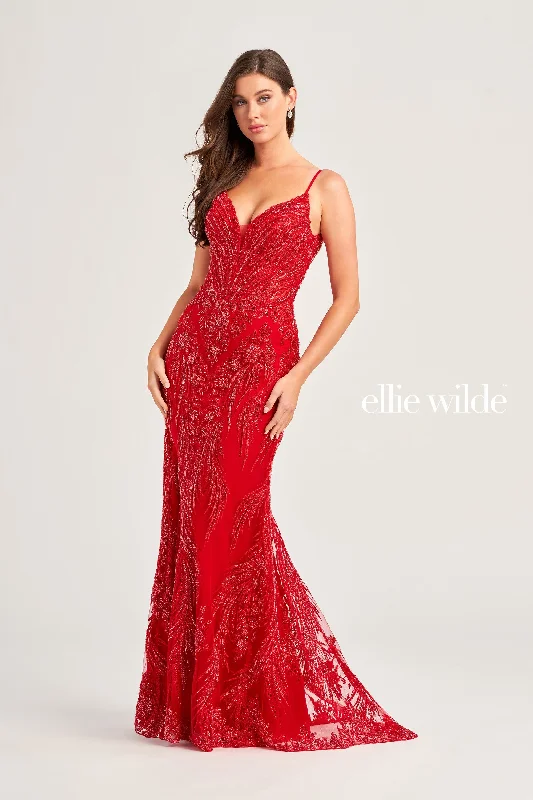 Women's Casual Sundress Print Dresses-Ellie Wilde EW35095