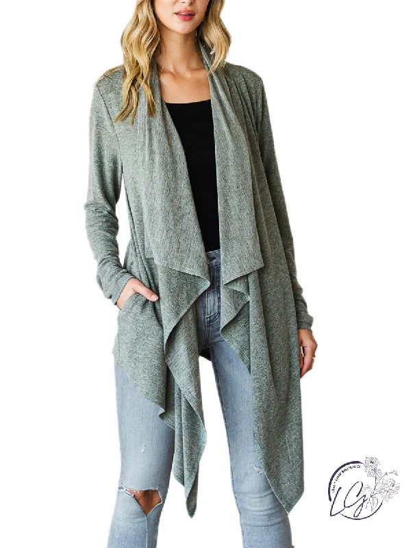 Women's Comfortable Cardigans-We Will Be Fine Cardigan