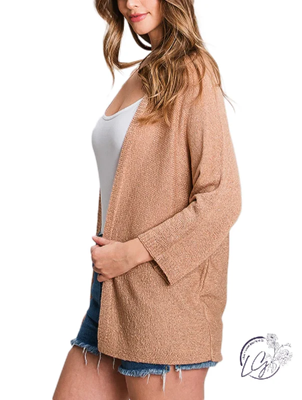 Women's Front-Open Cardigans-Always Loving You Cardigan