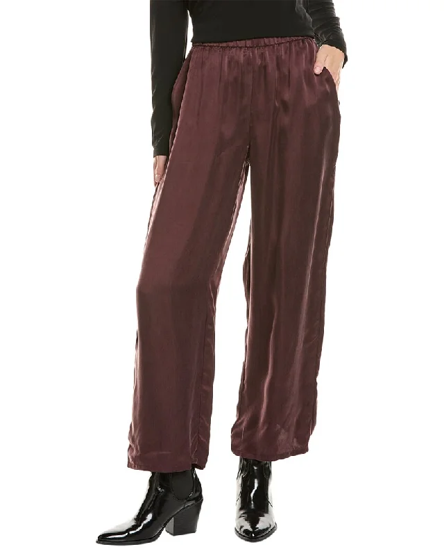 Women's Cozy Pants-EILEEN FISHER Ankle Wide Pant