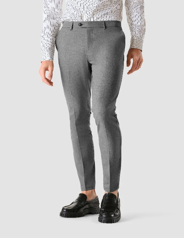 Women's Elegant Pants-Essential Suit Pants Regular Cloud Grey